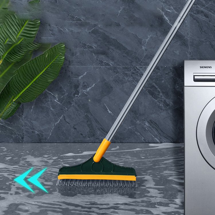 両用デッキブラシ