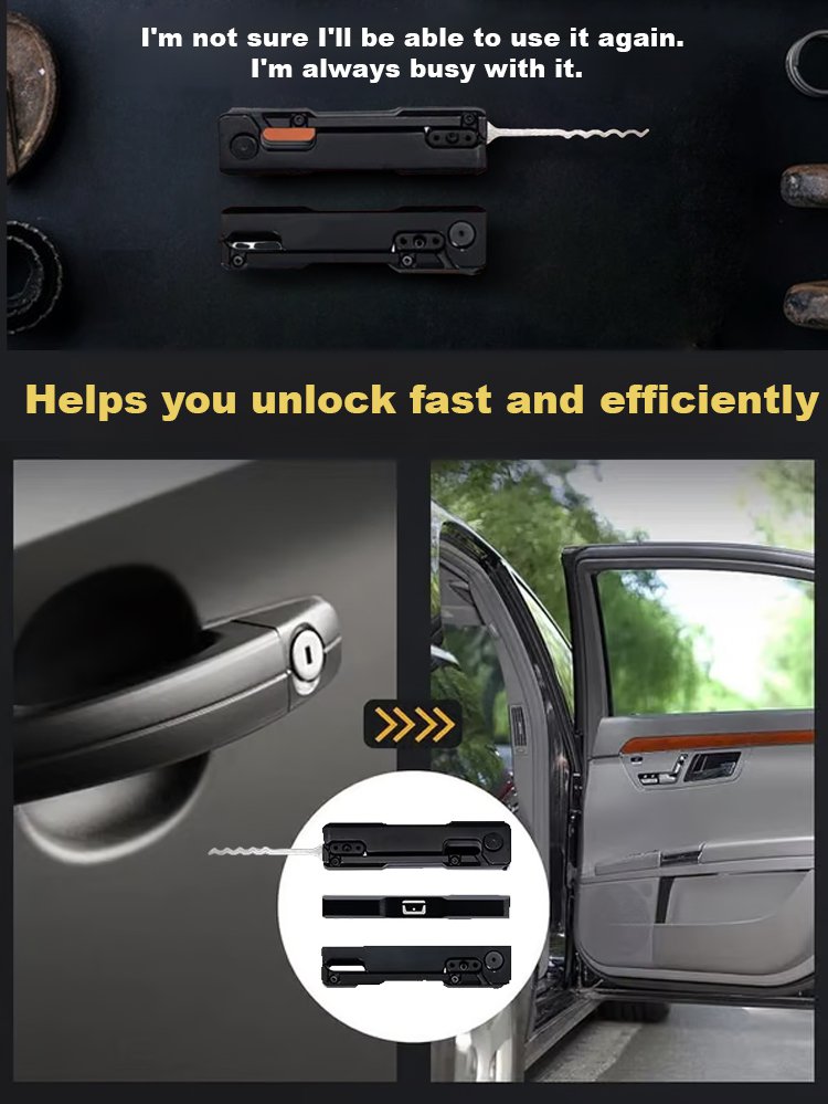 Lock picking tool set