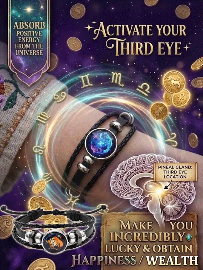 【Activate the Pineal Gland】Twelve Zodiac Luminous Fortune Bracelet