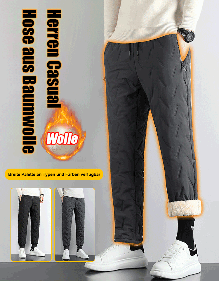 Jogginghose aus Lammwolle