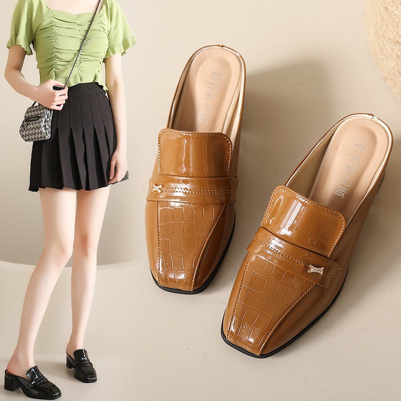 ミュールパンプス