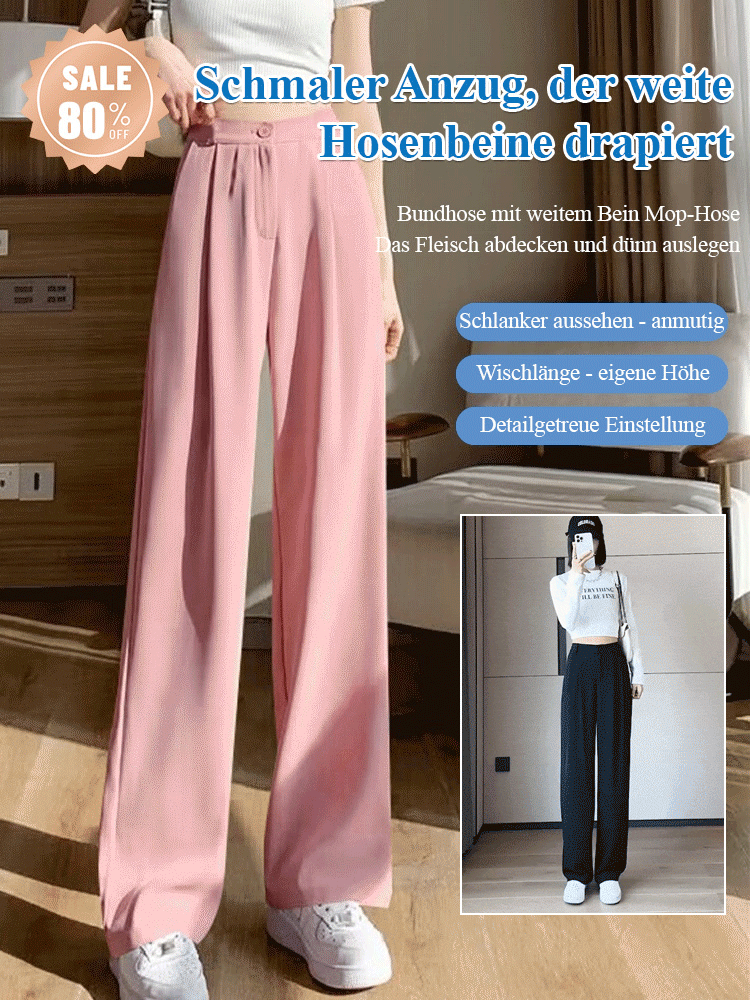 Cool Ice Seidenanzug Hose mit weitem Bein