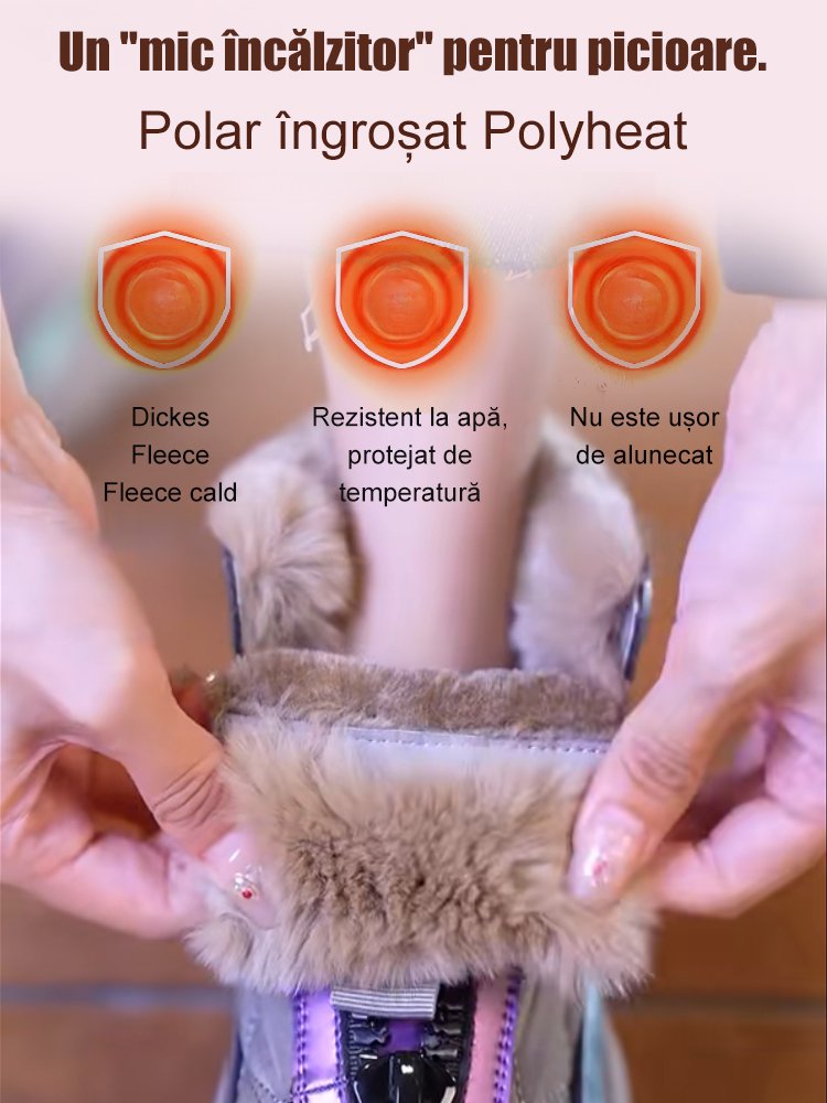 Căptușit pantofi de bumbac cald și impermeabil