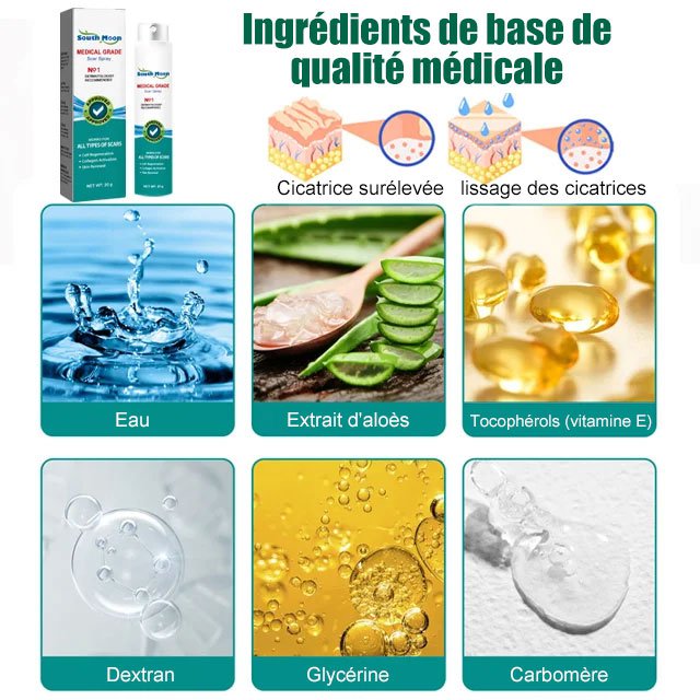 ÉLIMINE LES CICATRICES