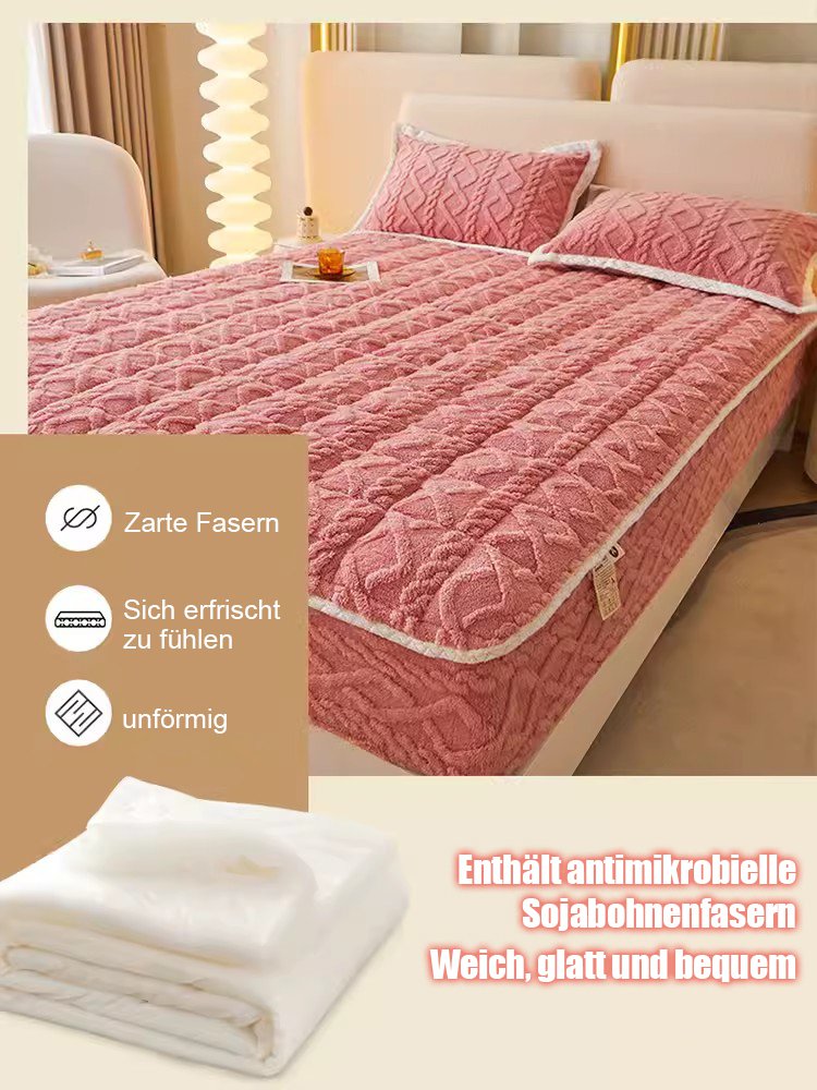 Antibakterielles Baumwollbettlaken aus Maissamt