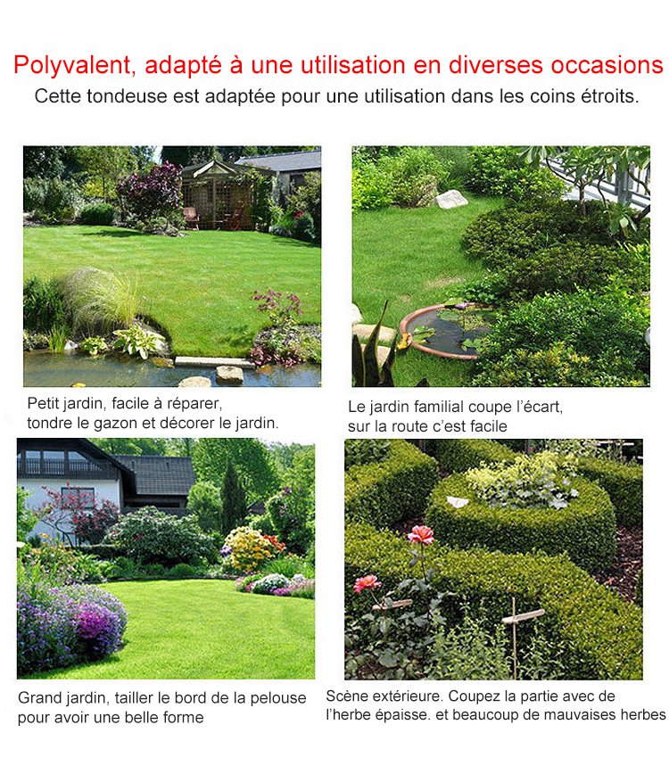 Tondeuse à gazon électrique 