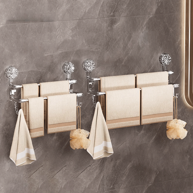 진공 빨판 수건걸이