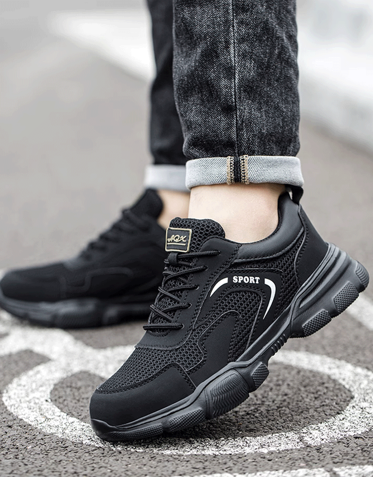 【軽量で通気性抜群】メンズ絶縁・踏み抜き防止安全靴