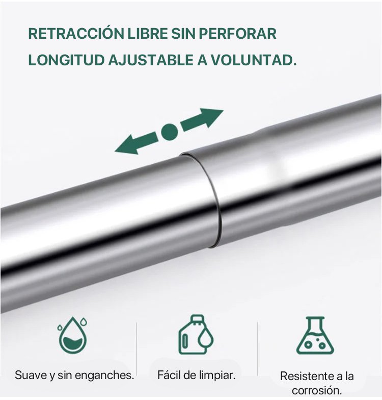 Organizador de entrada sin perforaciones para el hogar