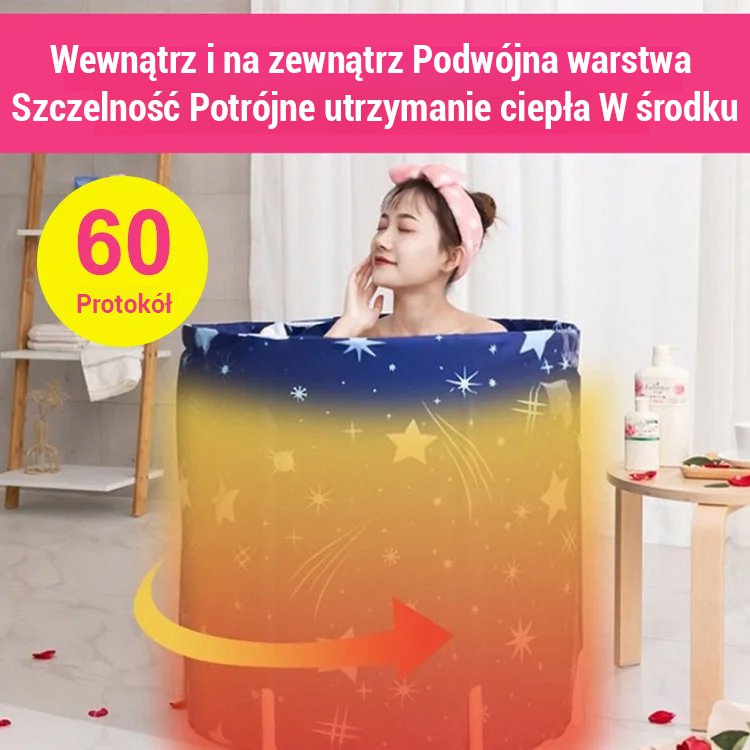 【Sześciowarstwowy zagęszczony】Wanna do kąpieli bez instalacji - zmodyfikowana