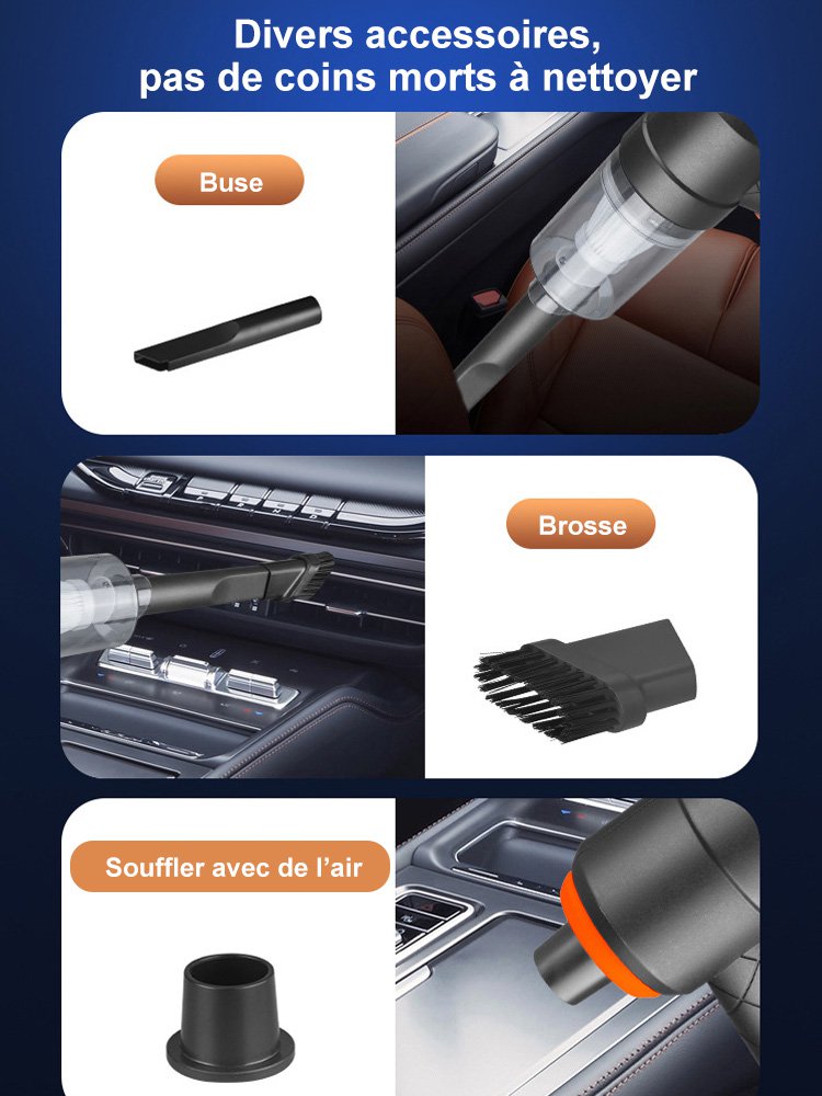Aspirateur de voiture sans fil