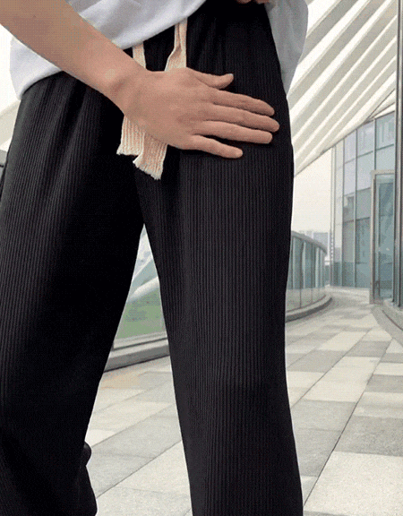 กางเกงชาย ผ้าไหมเย็น ยืดหยุ่นสูง