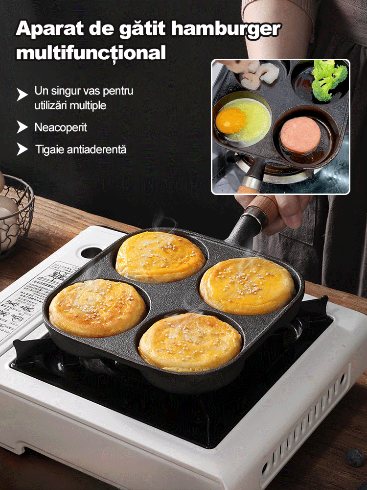 Aparat de gătit hamburger multifuncțional