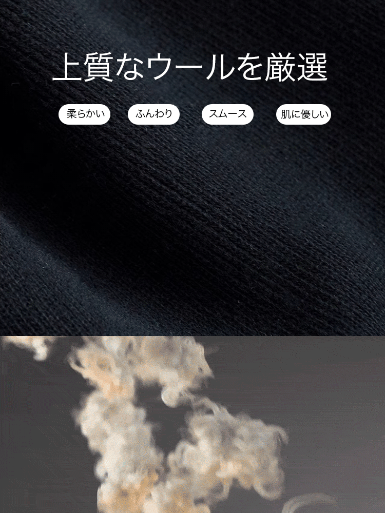 【無地で合わせやすい】秋冬のVネックニット長袖ロングワンピース