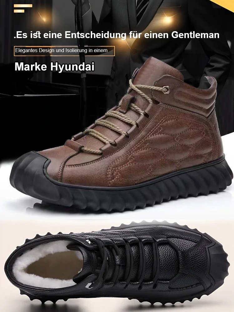 Mittelhohe, warme Schneestiefel