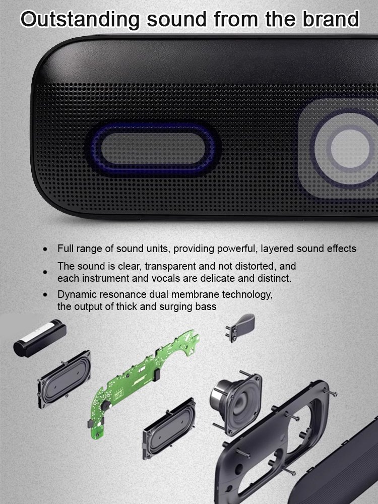 [Outstanding sound effects] Little Giant Bullet Bluetooth Portable Speaker