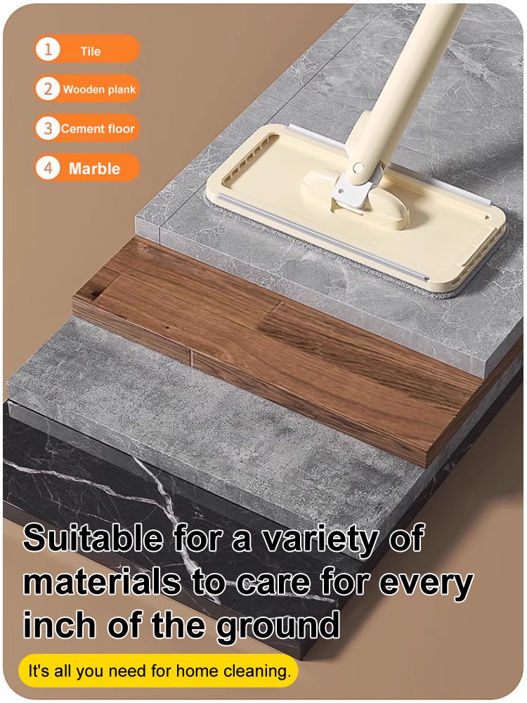 Hands-Free Household Lazy Mop