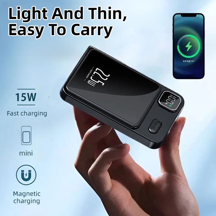 Ultra-Thin  Magnetic Power Bank