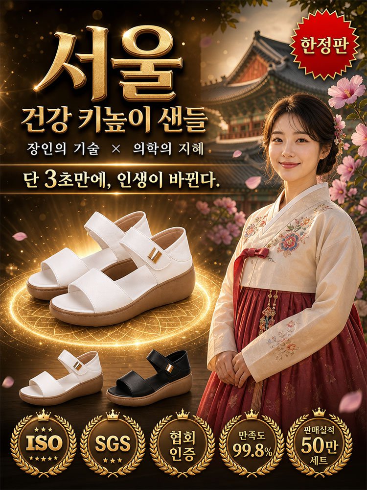심플한 로마 스트랩 샌들