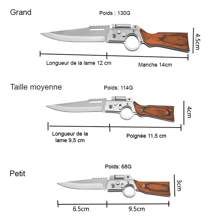 Outils de vie extérieurs multifonctionnels AK