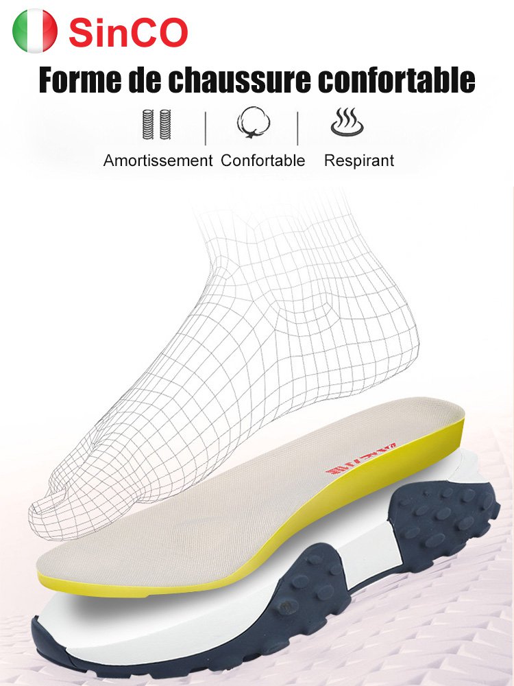 Chaussures antidérapantes surélevées