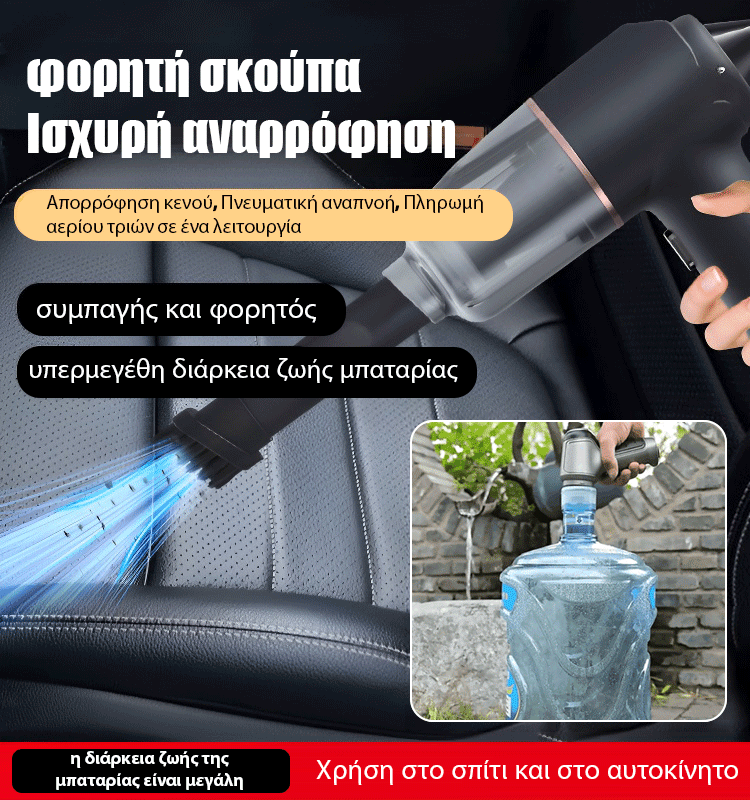 Πολυλειτουργική μικροσκοπική σκούπα