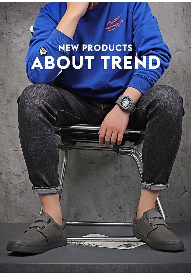 حذاء يومي للرجال من الجلد الفاخر