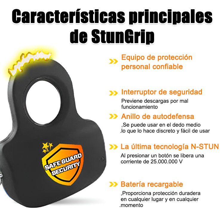 Llavero de descarga eléctrica con botón