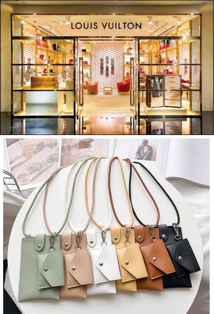 أكثر مبيعا في فرنسا، حقيبة كتف نسائية + حقيبة المفتاح والفكة