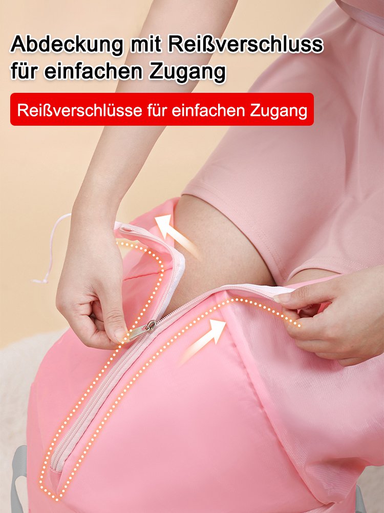 Zusammenklappbarer thermostatischer Fußbadeeimer