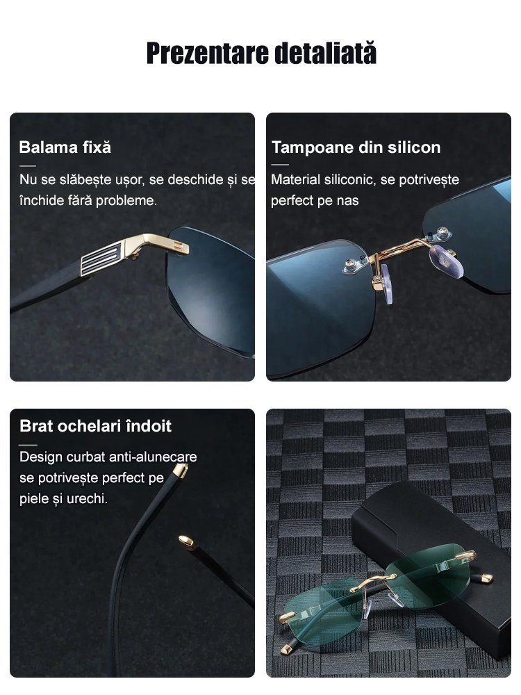 Ochelari de citit cu zoom inteligent