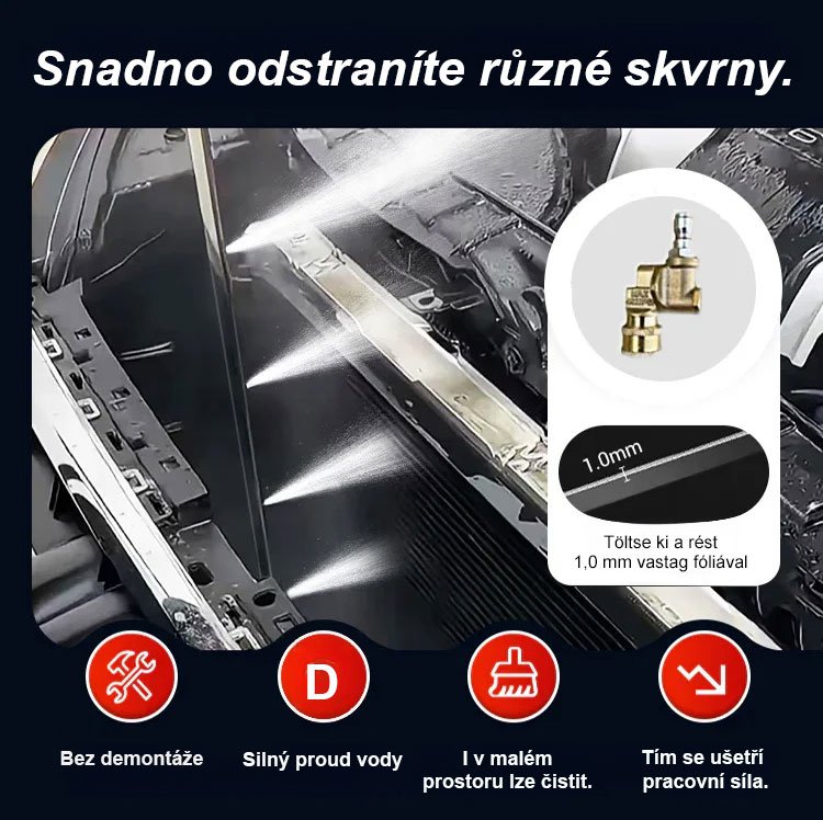 Domácí vysokotlaký čisticí nástroj