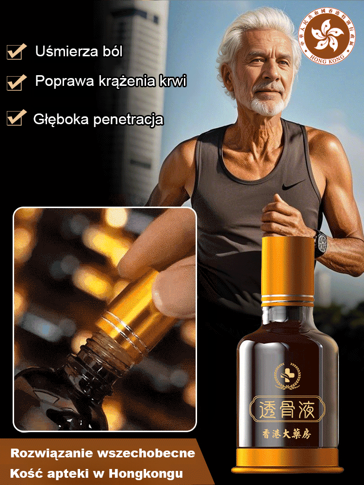 Apteka w Hongkongu przenika do płynu kostnego