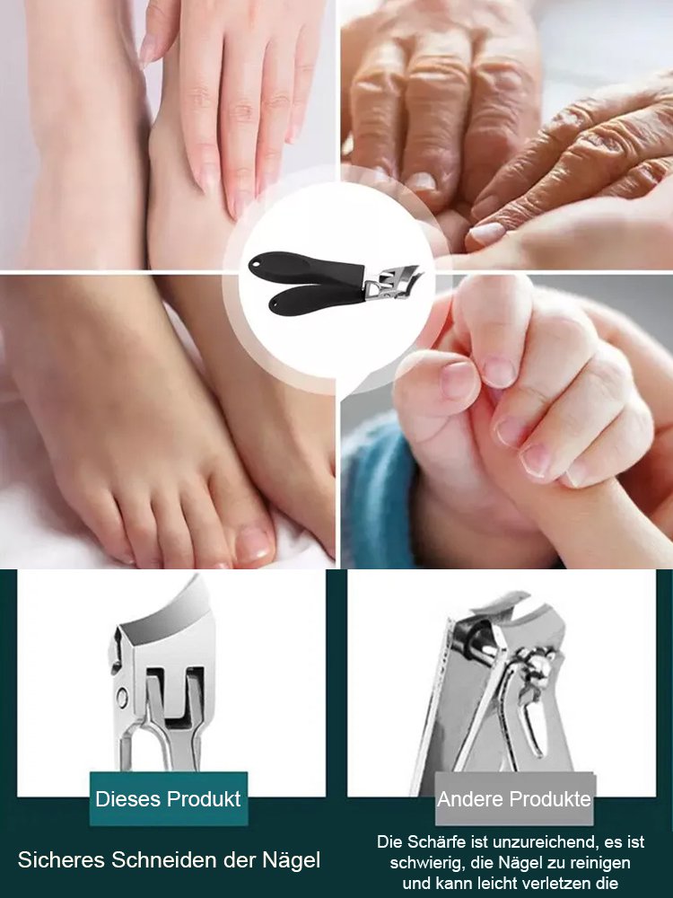 Paronychie Spezial-Nagelknipser-Set mit schräger Spitze