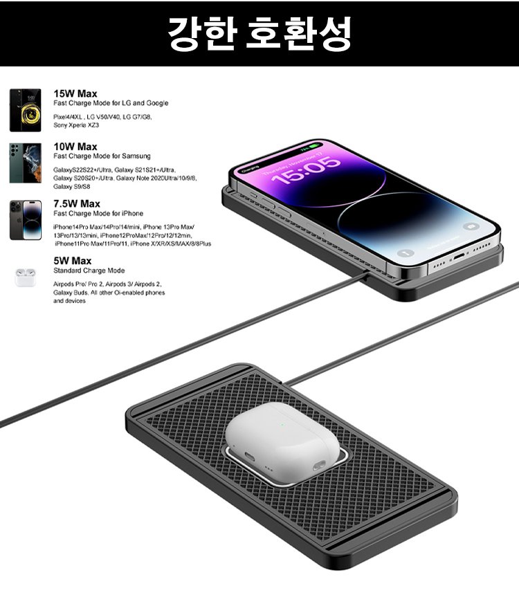 다양한 기기 동시 충전 가능한 차량용 충전기