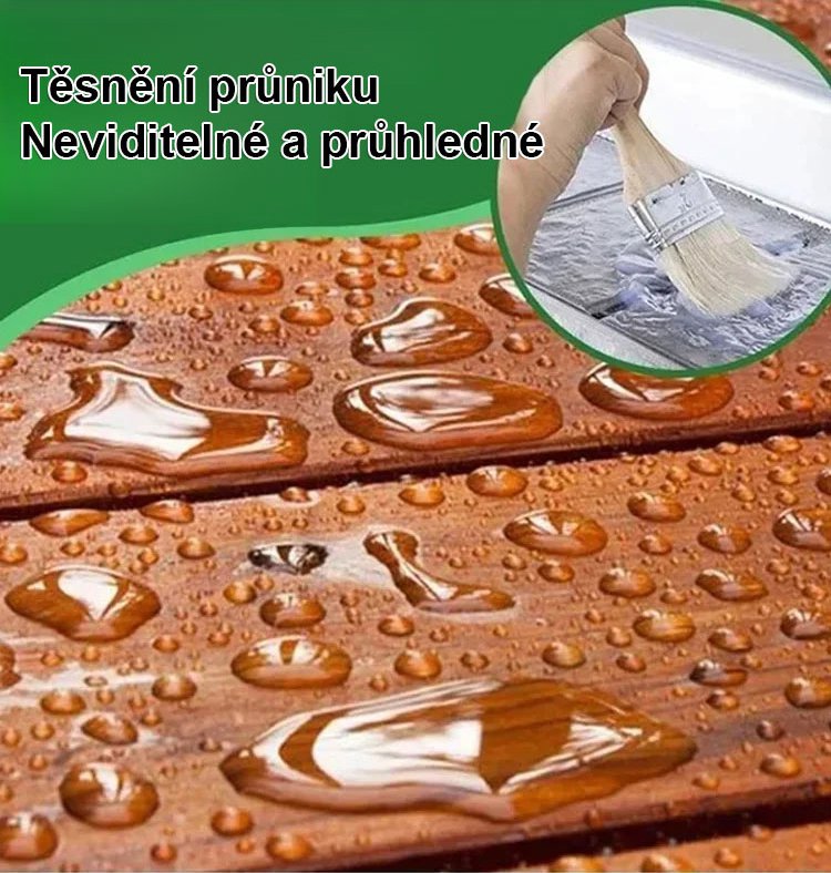 Průhledný vodotěsný zázrak