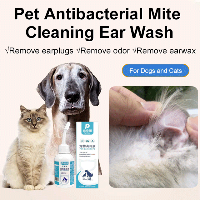 Anti-microbial Ear Cleanser for Pets