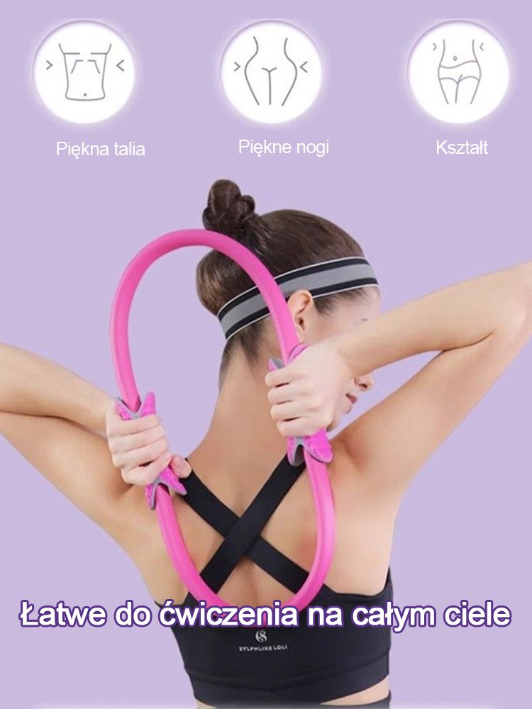 Wielofunkcyjny krąg do jogi i pilatesu na wzmocnienie nóg