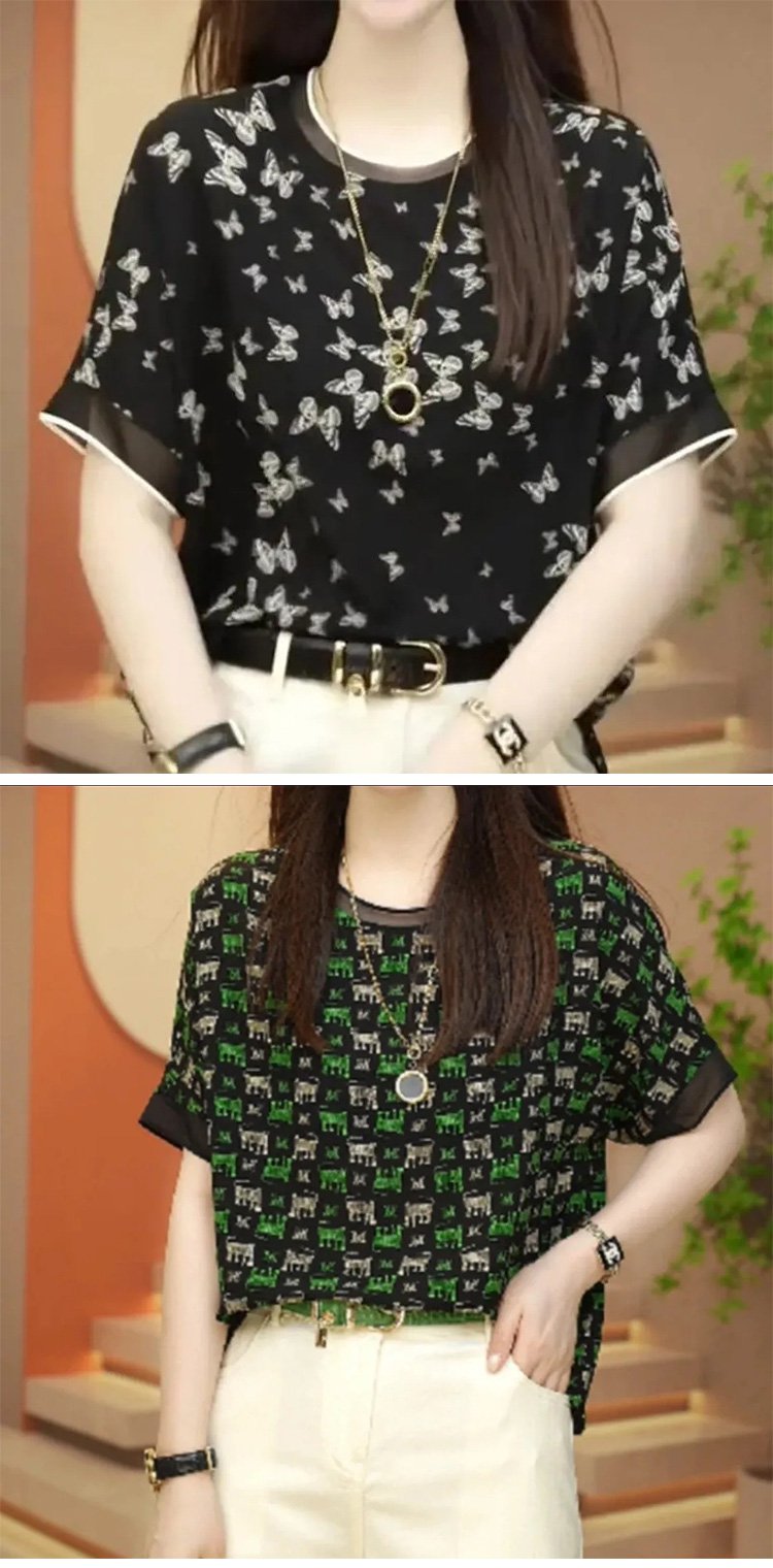 女性用ブラウスの袖口デザイン