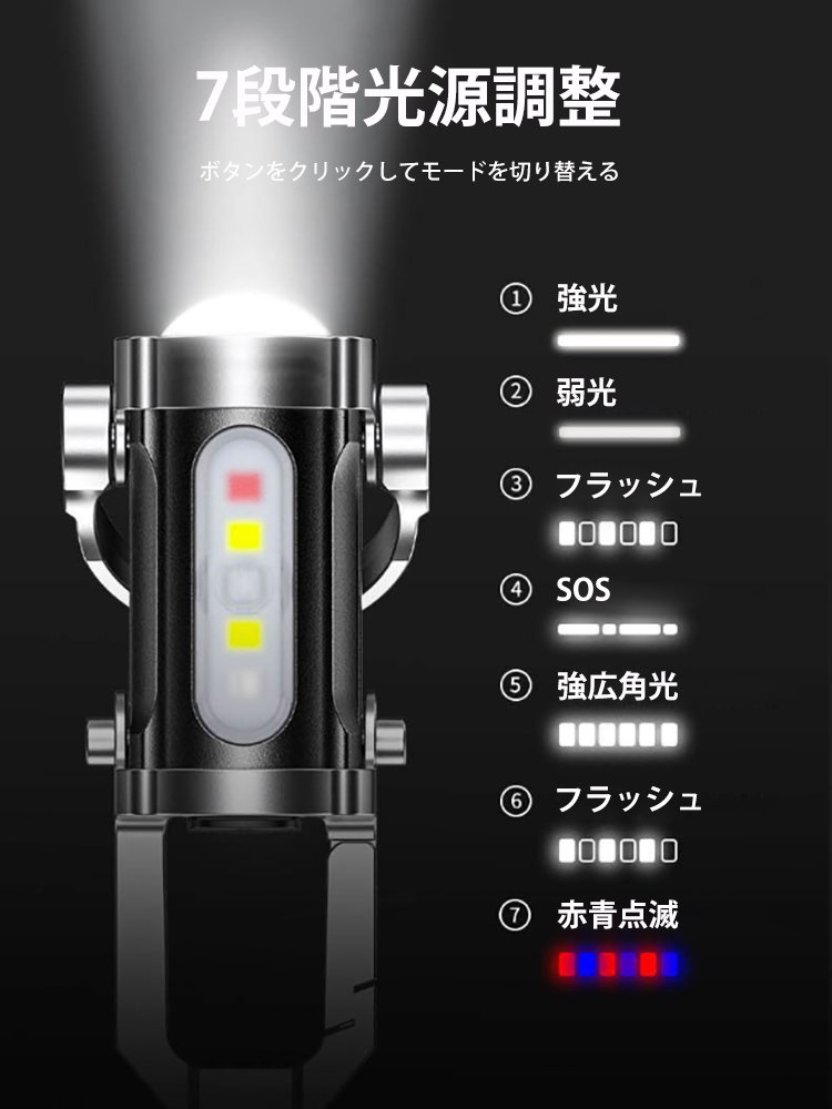 【アルミ合金タイプ】高輝度LEDキーホルダー