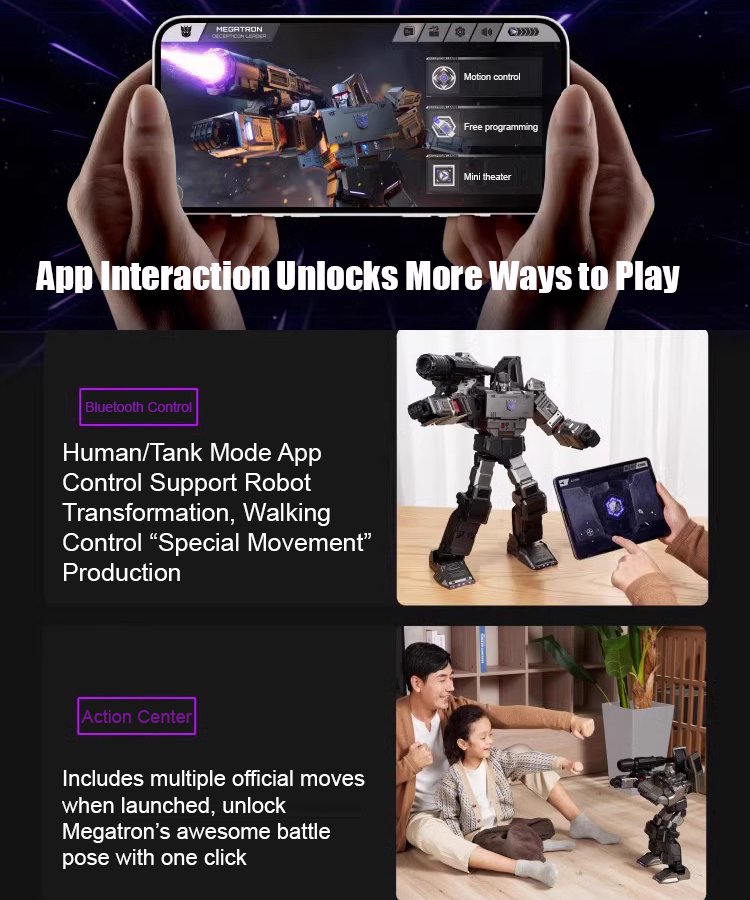 Smart Electric Transforming Tank Remote Control Robot