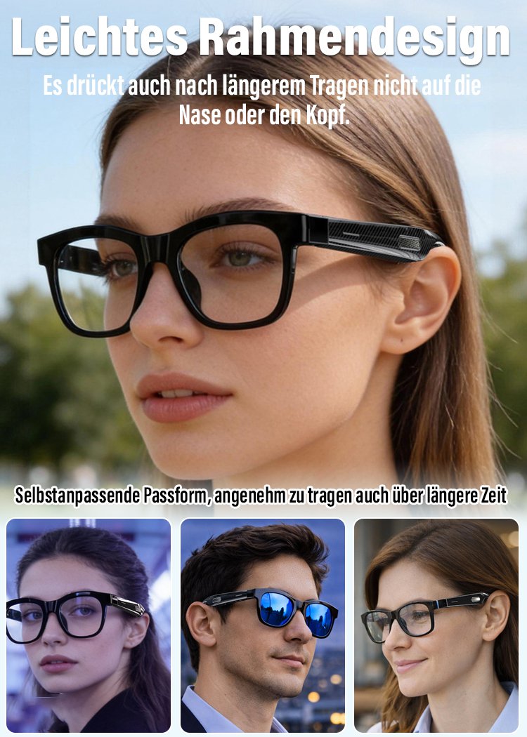  Intelligente Brille mit Zoom, Farbwechsel und Echtzeit-AI-Übersetzung
