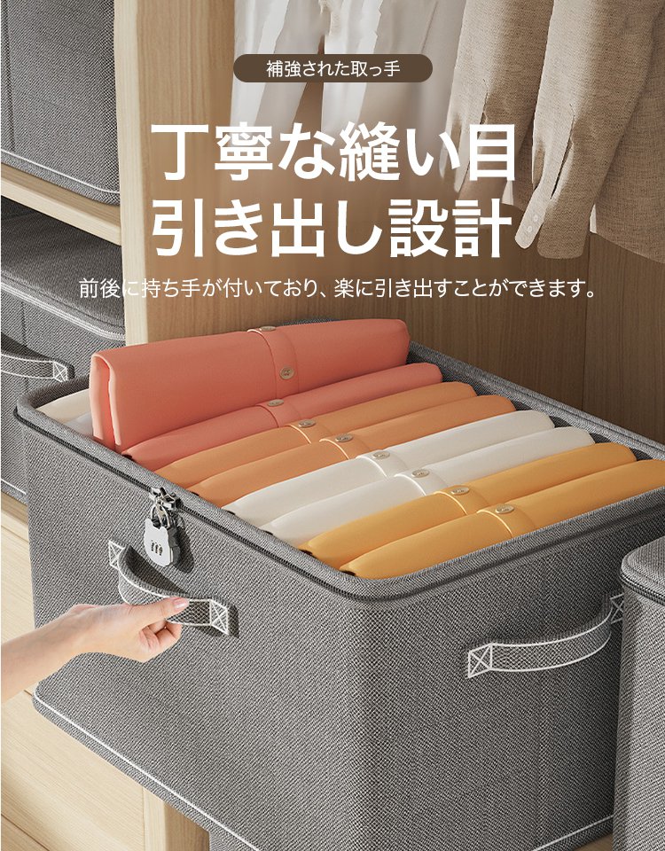 TSAロック付き大容量収納ボックス