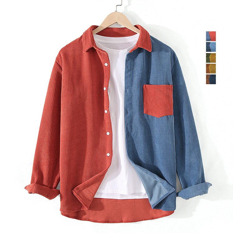 남성 코듀로이 코트