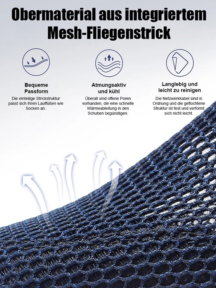 Atmungsaktive Freizeitschuhe aus fliegendem Mesh