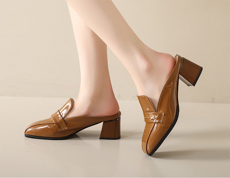 快適な履き心地のミュールパンプス着用イメージ