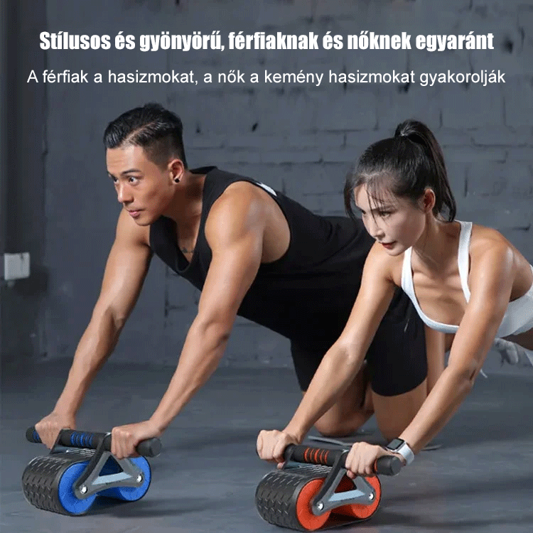 Automatic visszapattanó köldökkerék (mobiltelefont is elhelyezhet)