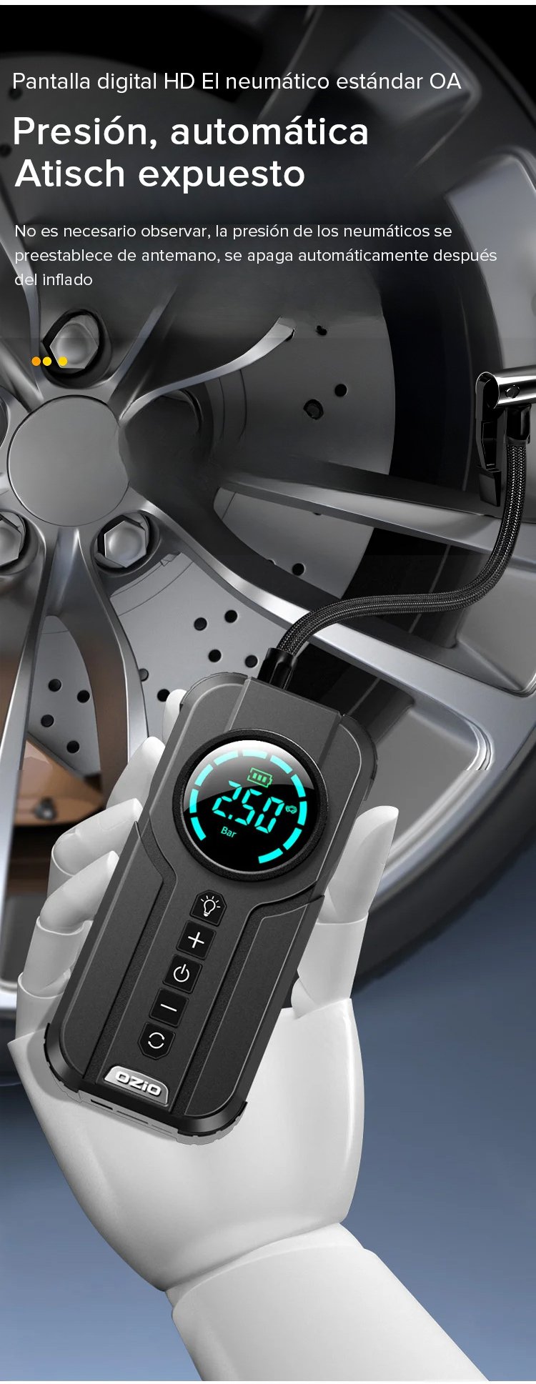 Bomba dual alemana de alta presión diseño moderno