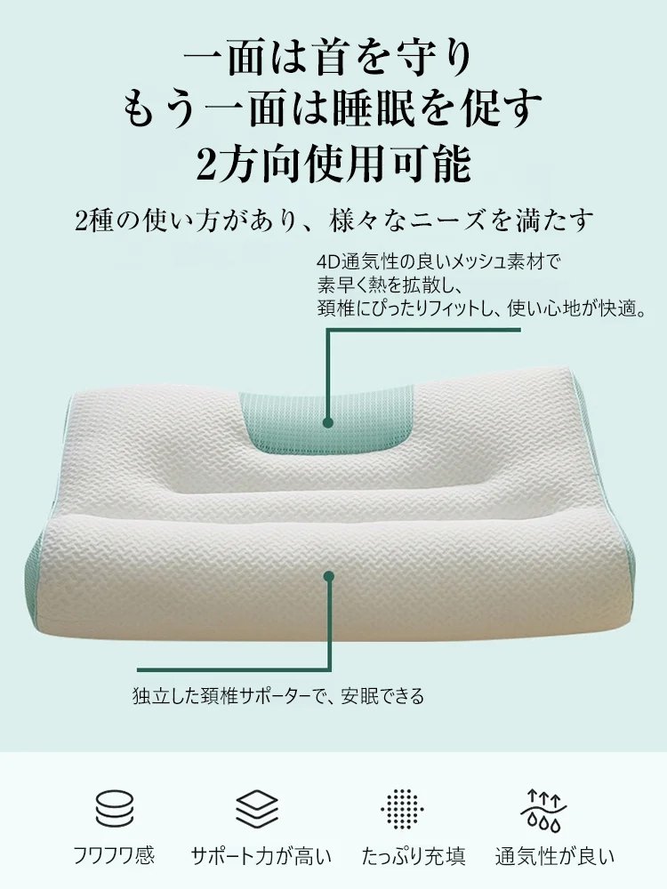 【楽天売れ筋ランキング1位と同じ】4D立体牽引枕