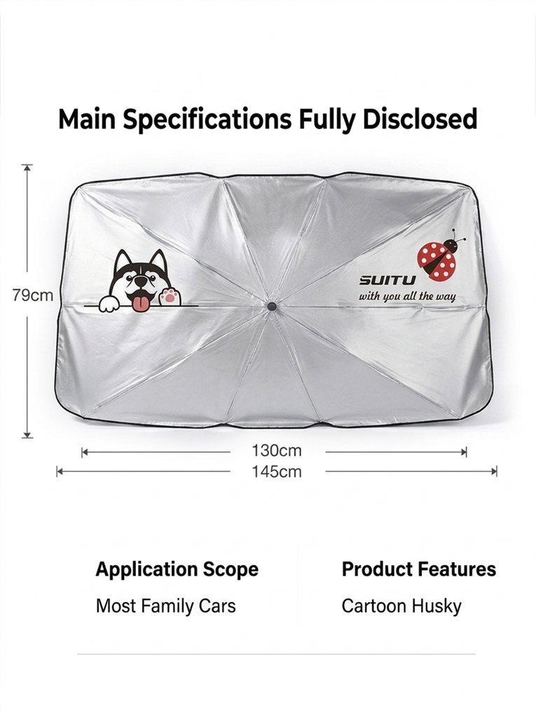 Car Sunshade Umbrella - Universal Model